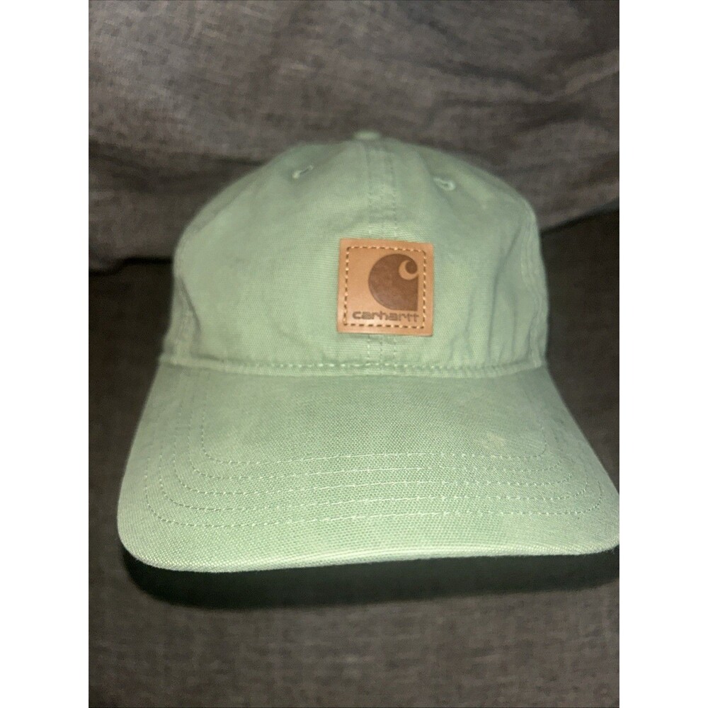 Carhartt Baseball Cap Mint Green Hook And Loop Closure for OSFA